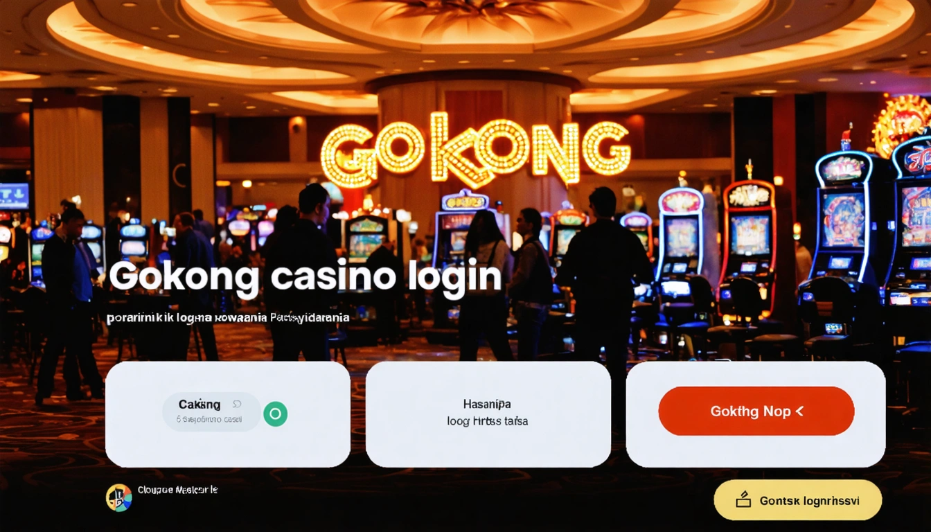 Gokong casino login poradnik logowania i odzyskiwania hasła